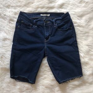 Levi’s 710 Super Skinny Shorts